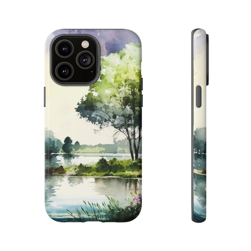 Summer Day by the Lake - Impact Resistant Phone Case